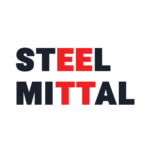 قیمت لوله مانیسمان برند استیل میتال، قیمت لوله مانیسمان خارجی، لوگو استیل میتال، اهنتودی steel mittal logo